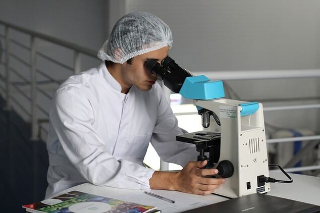 diagnóstico de parasitas no corpo