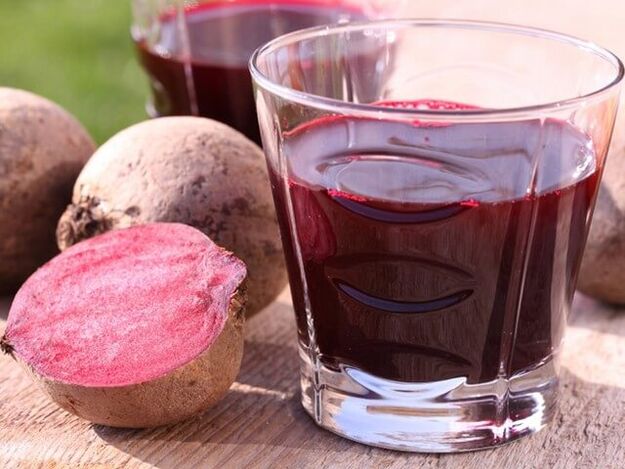 Suco de beterraba fresco é uma bebida anti-helmíntica para mulheres grávidas